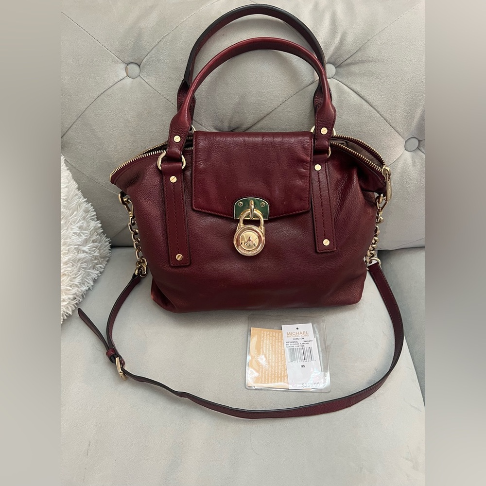 Michael Kors Maroon bag